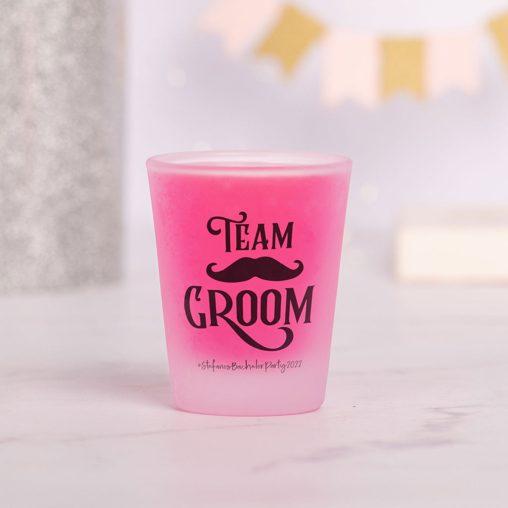 The Groom - Frosted Shot Glass