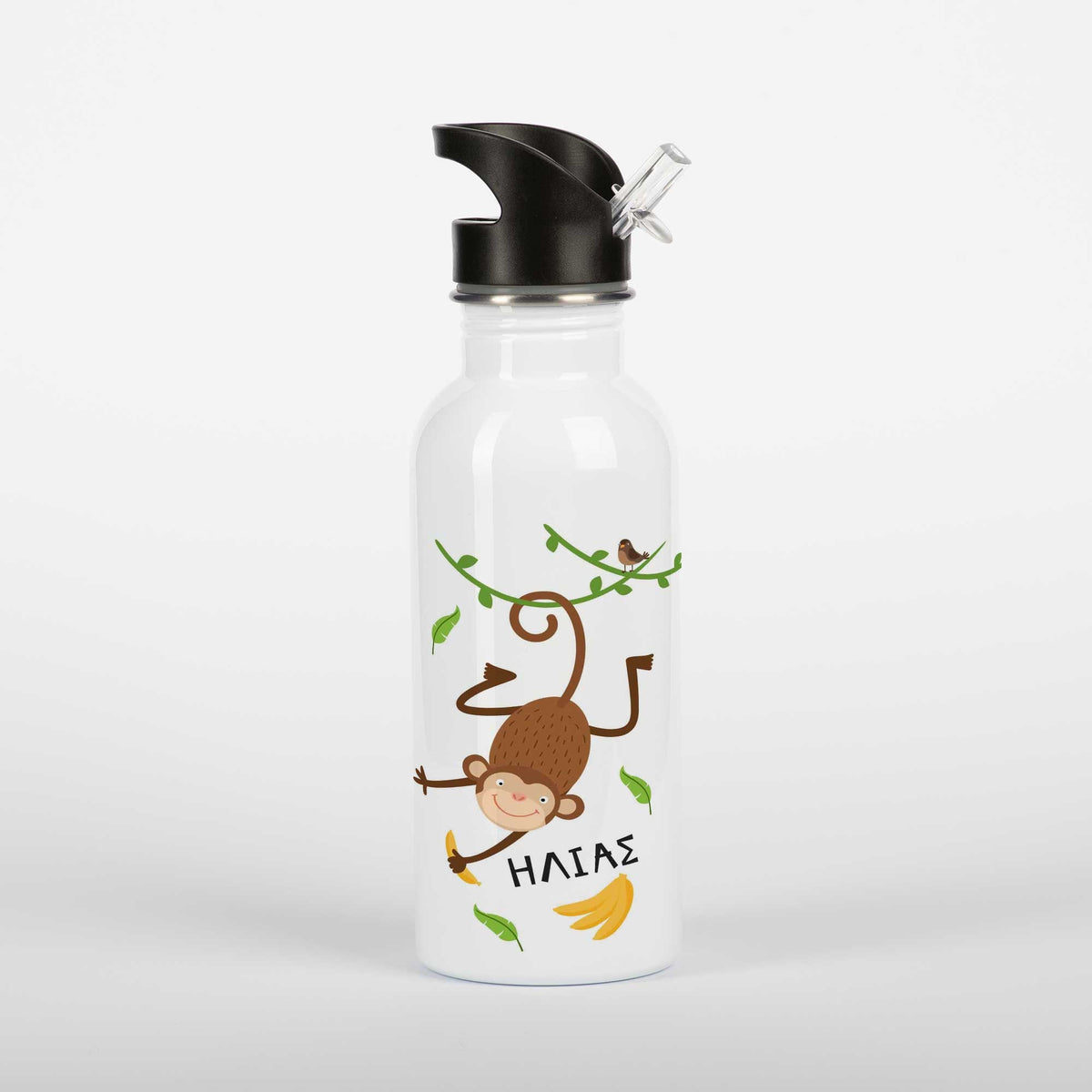 Monkey - Stainless Steel Water Bottle 600ml - GOTShirts