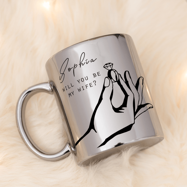 Will You Be My Wife Mirror Mug - GOTShirts