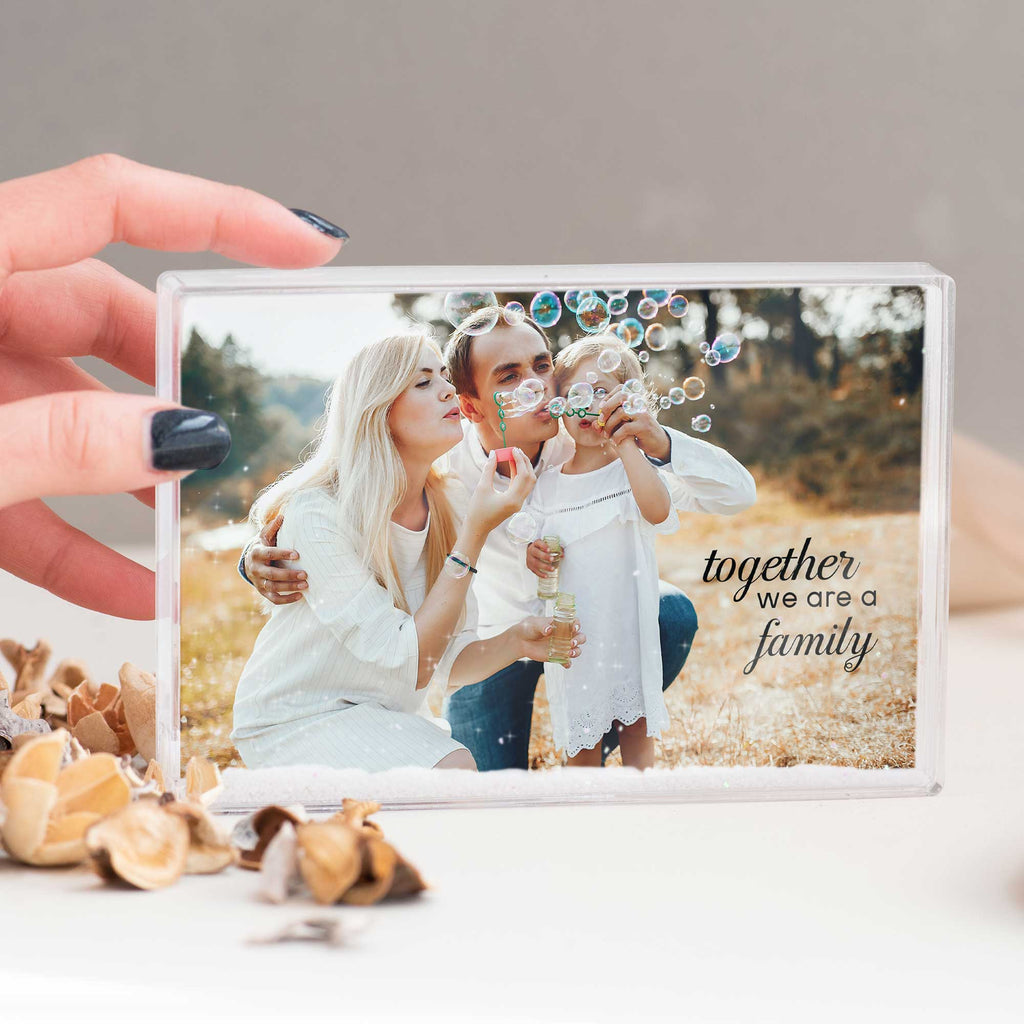 Together We Are Family - Acrylic Photo Block