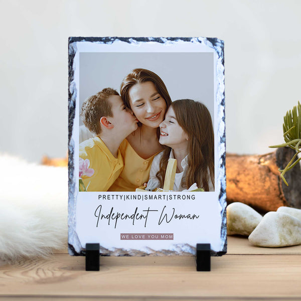 Independent Woman - Rock Photo Slate - GOTShirts