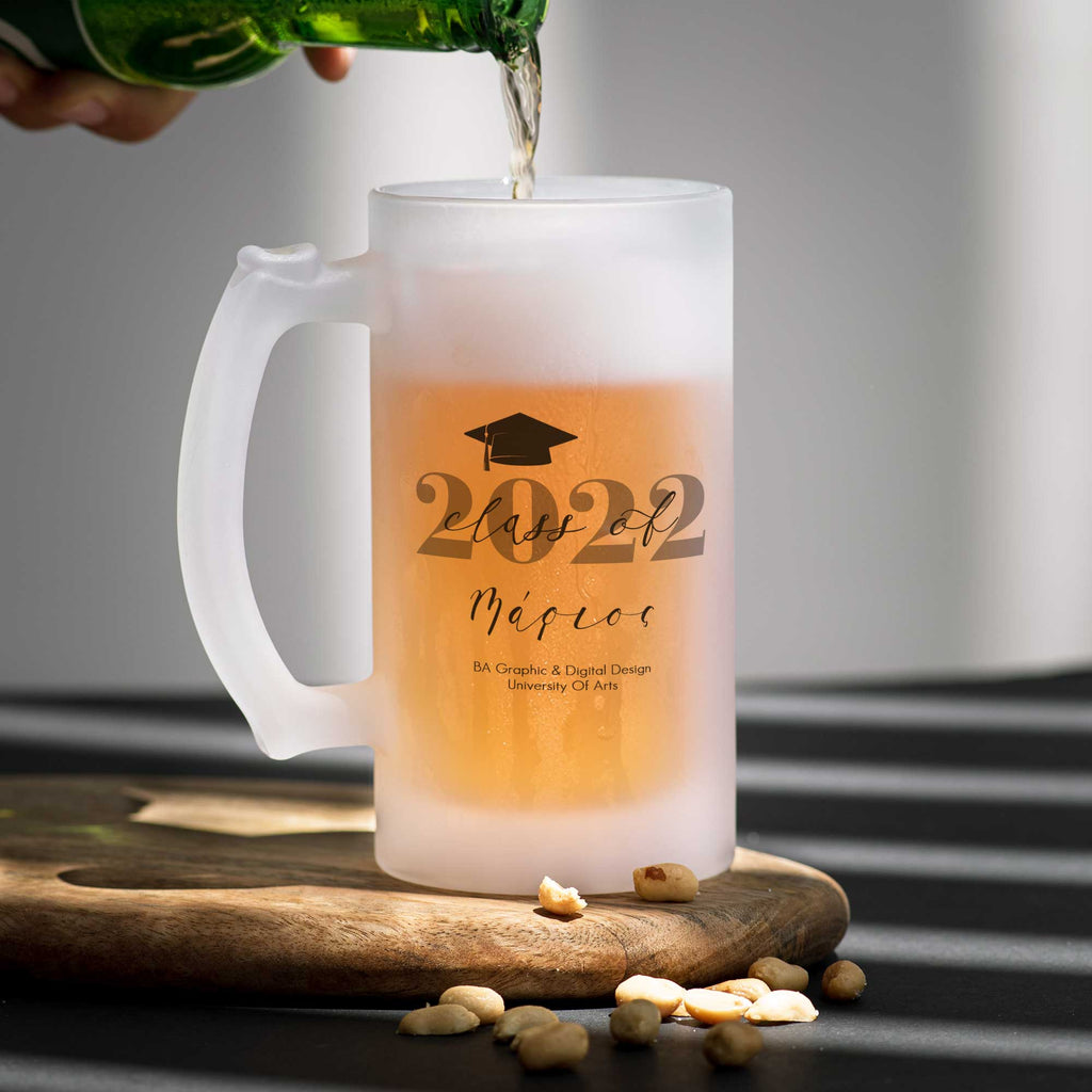 Class Of - Frosted Beer Glass - GOTShirts