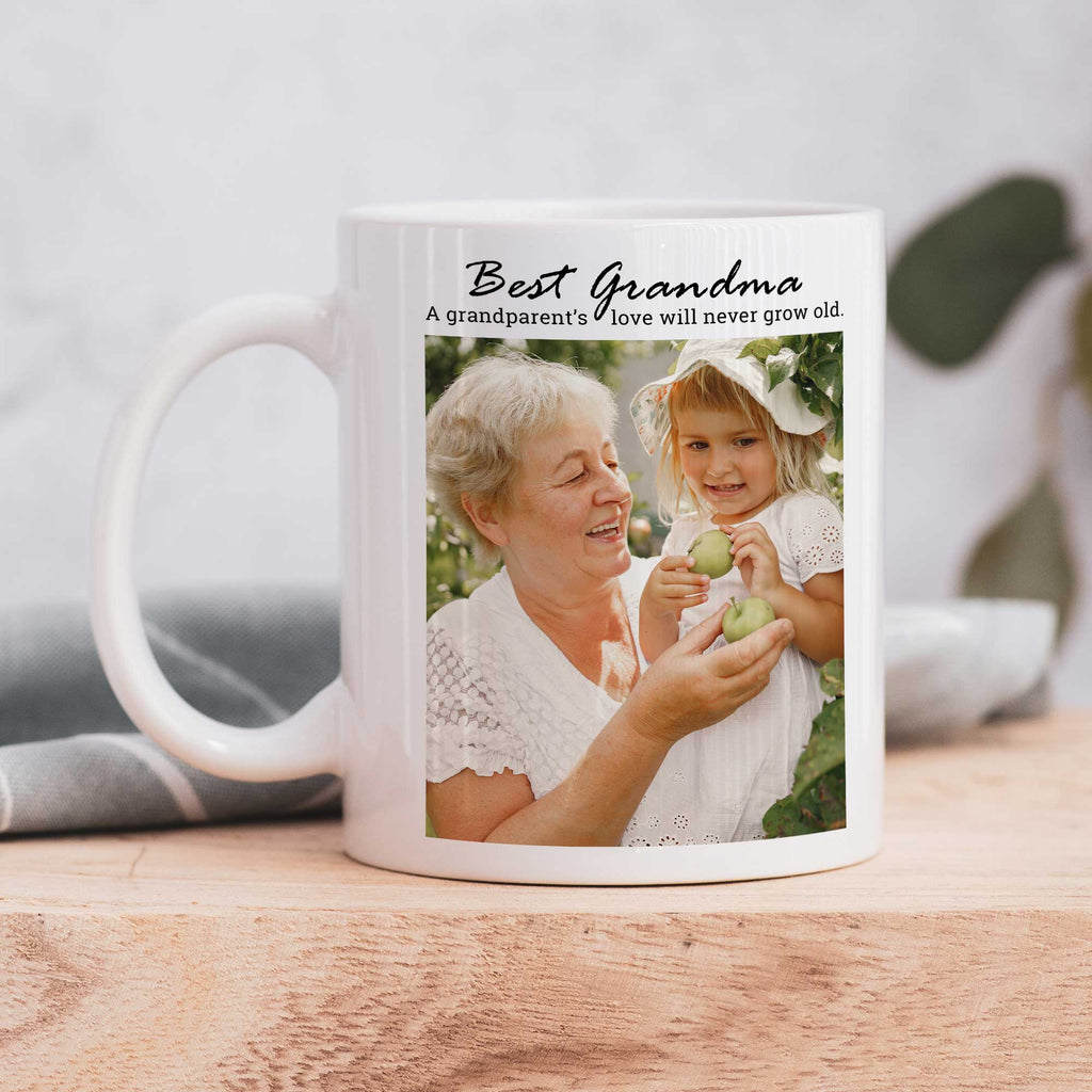 Best Grandmother Photo - Ceramic Mug 330ml