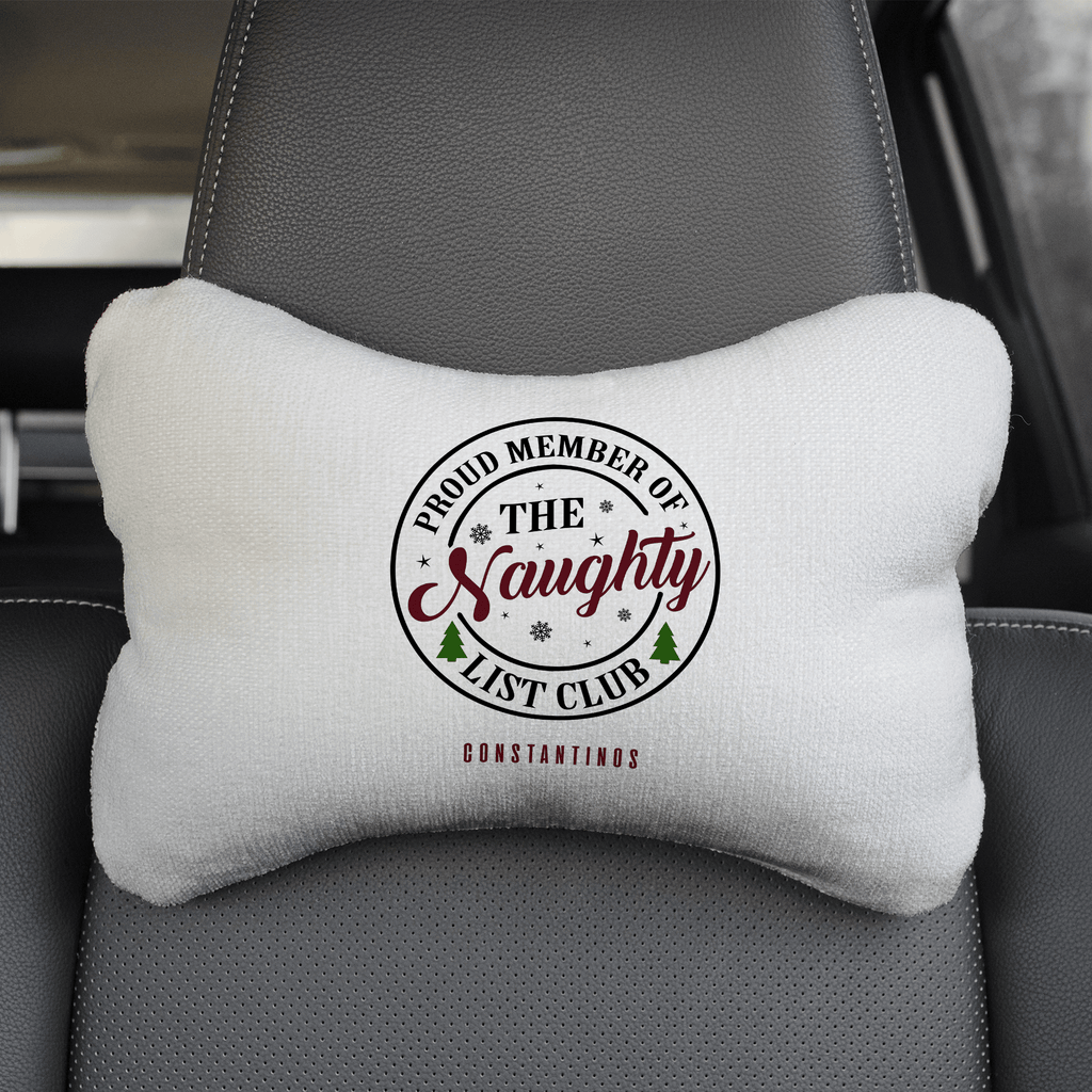 Proud Member Of The Naughty List - Car Pillow