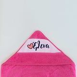 Name & Heart - Baby Towel - GOTShirts