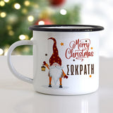 Gnome - Christmas S/Steel Enamel Mug - GOTShirts