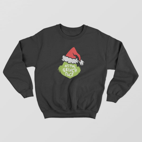 Resting Grinch Face Sweatshirt