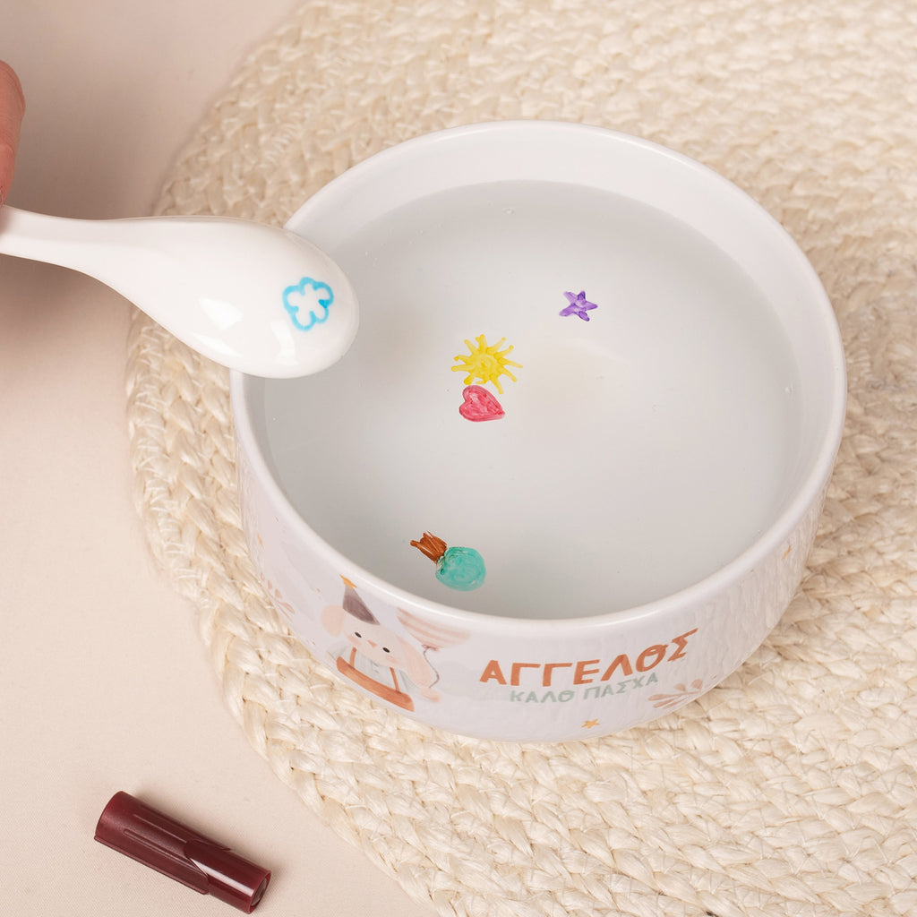 Floating Marker Game With Bowl & Spoon