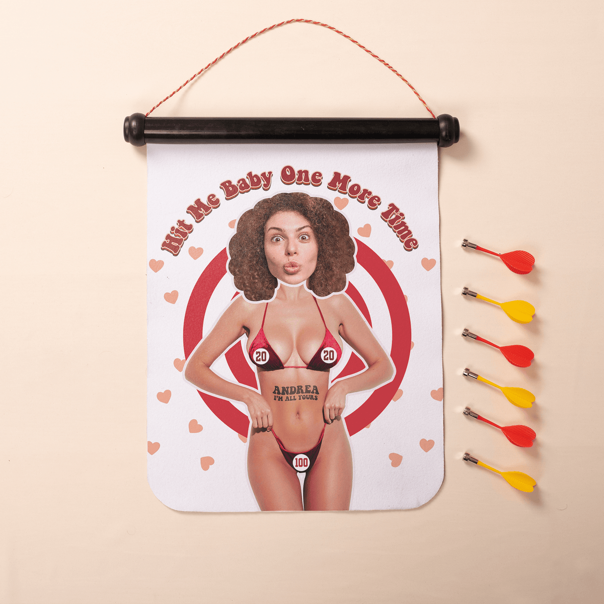 Sexy Woman - Magnetic Dart Board - GOTShirts