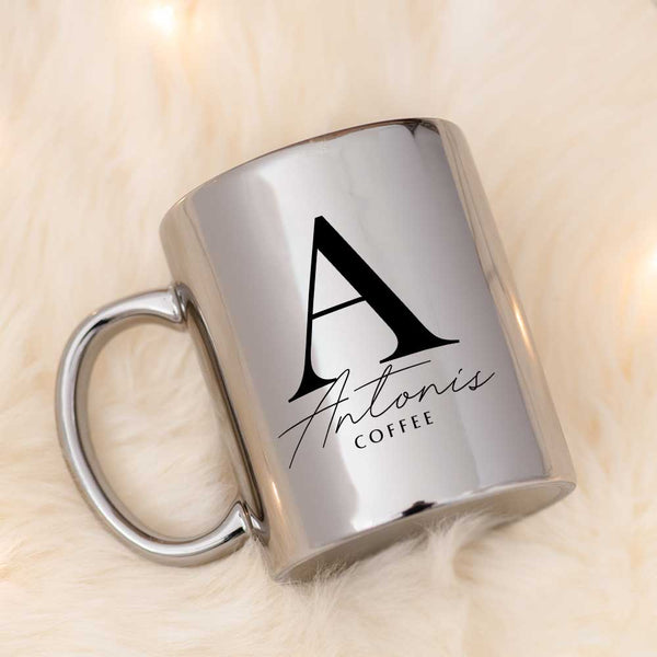 Name & Letter Mirror Mug - GOTShirts