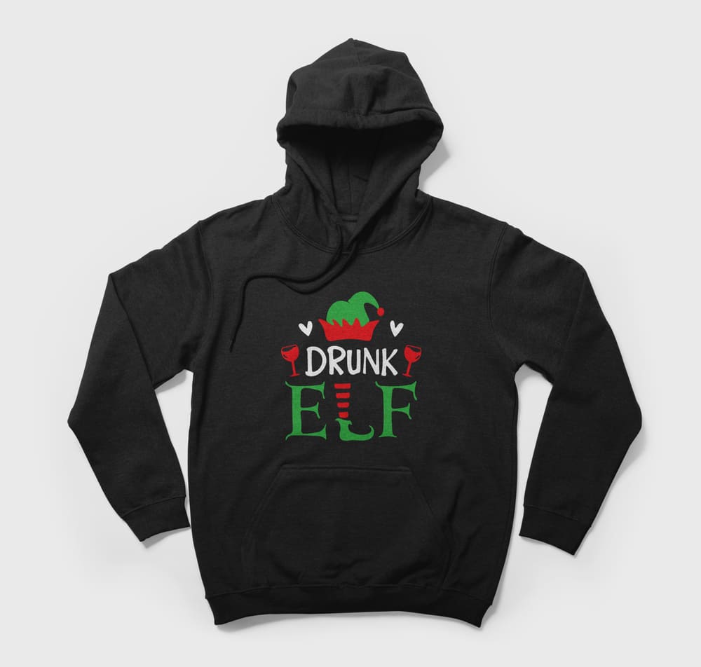 Drunk Elf - Hoodie
