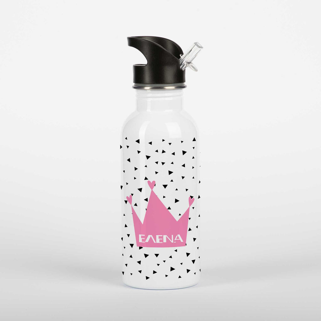 Princess Crown - Stainless Steel Water Bottle 600ml