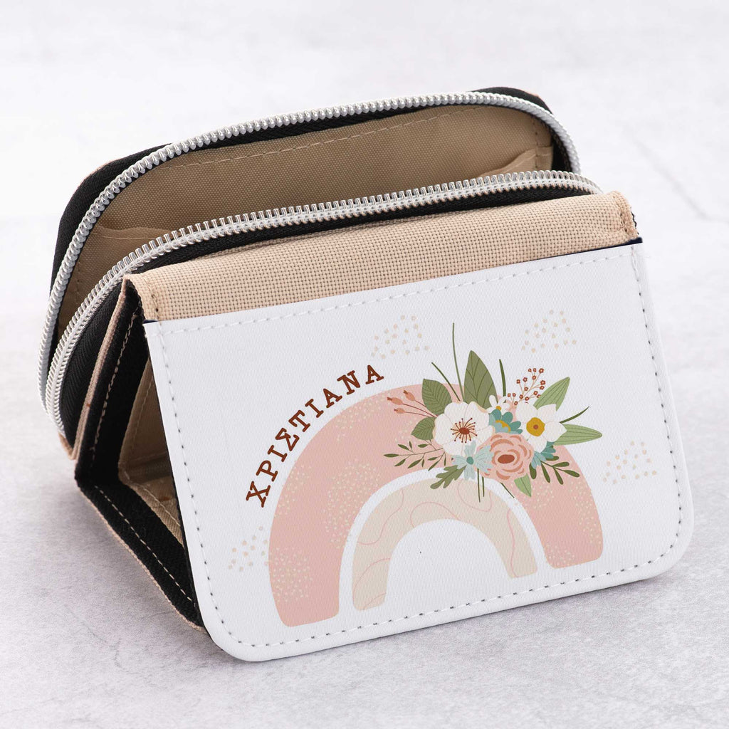 Flowers Rainbow - Kid's Jean Wallet - GOTShirts