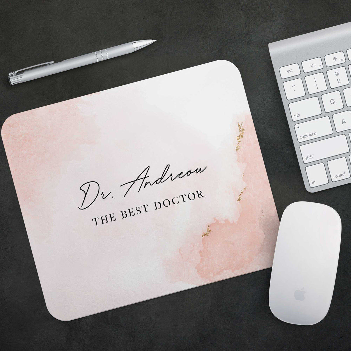 Pink Watercolor - Mousepad - GOTShirts