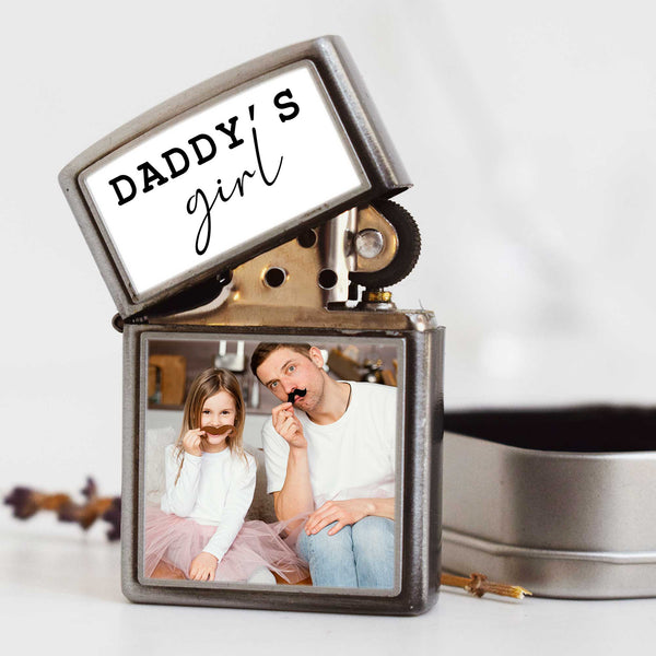 Daddy's Girl - Silver Metallic Lighter - GOTShirts
