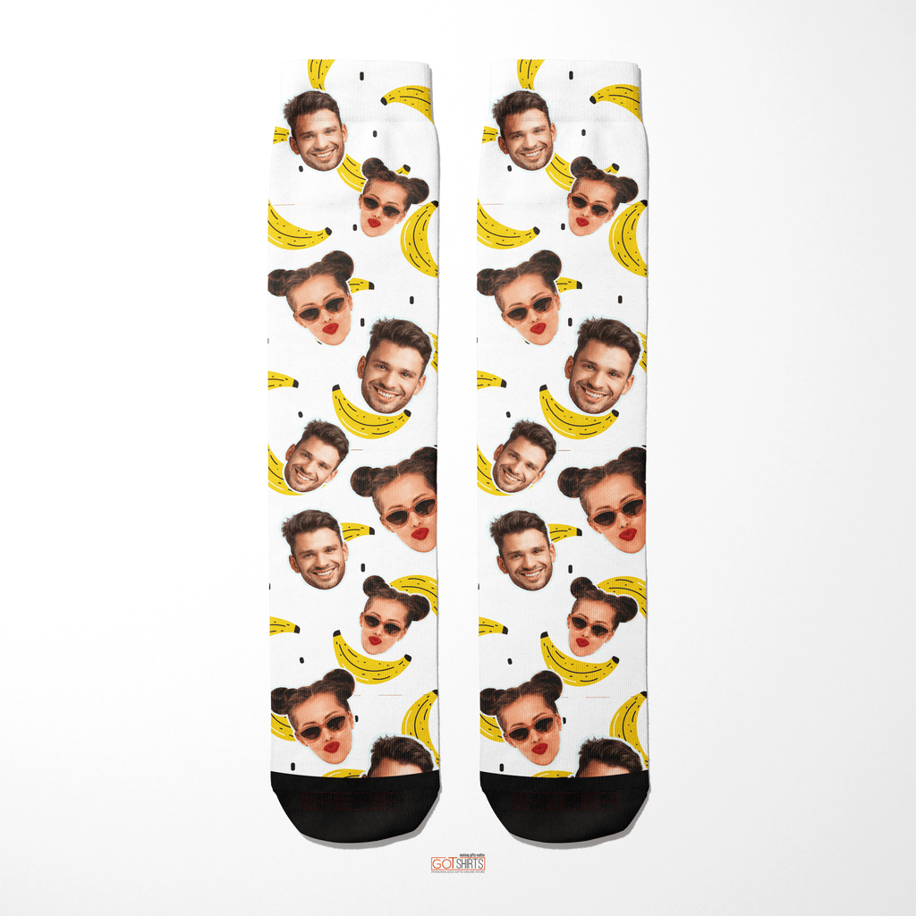 Banana Pattern - Socks - GOTShirts