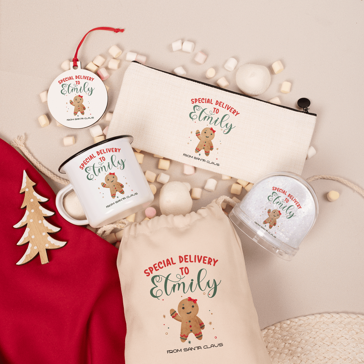 Special Delivery For Girls - Christmas Gift Set Large - GOTShirts