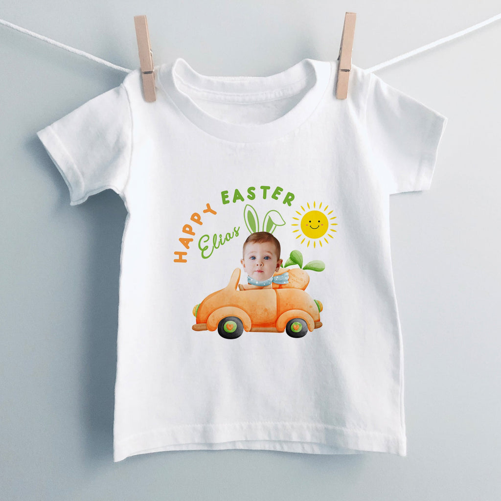 Easter Boy Photo Bunny - T-shirt - GOTShirts
