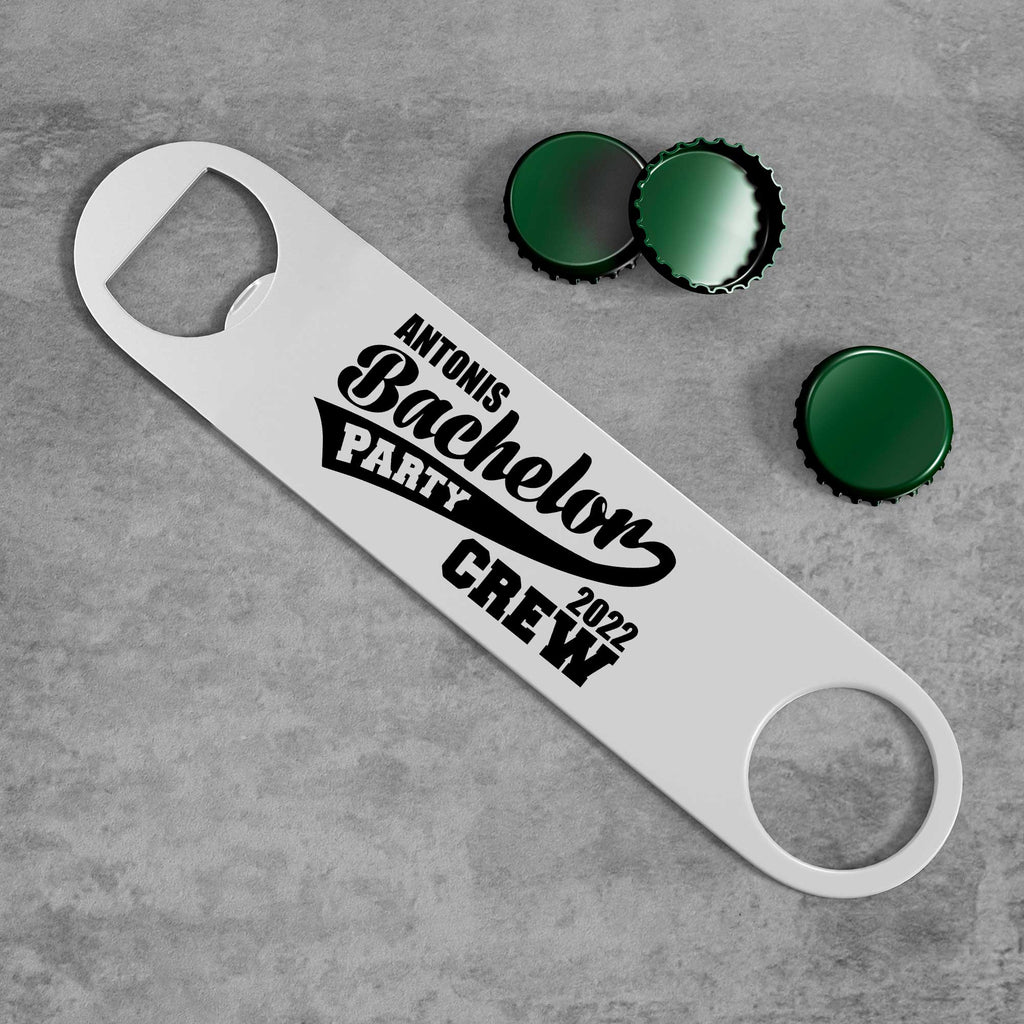 Bachelor Party Crew - Stainless Steel Bottle Opener