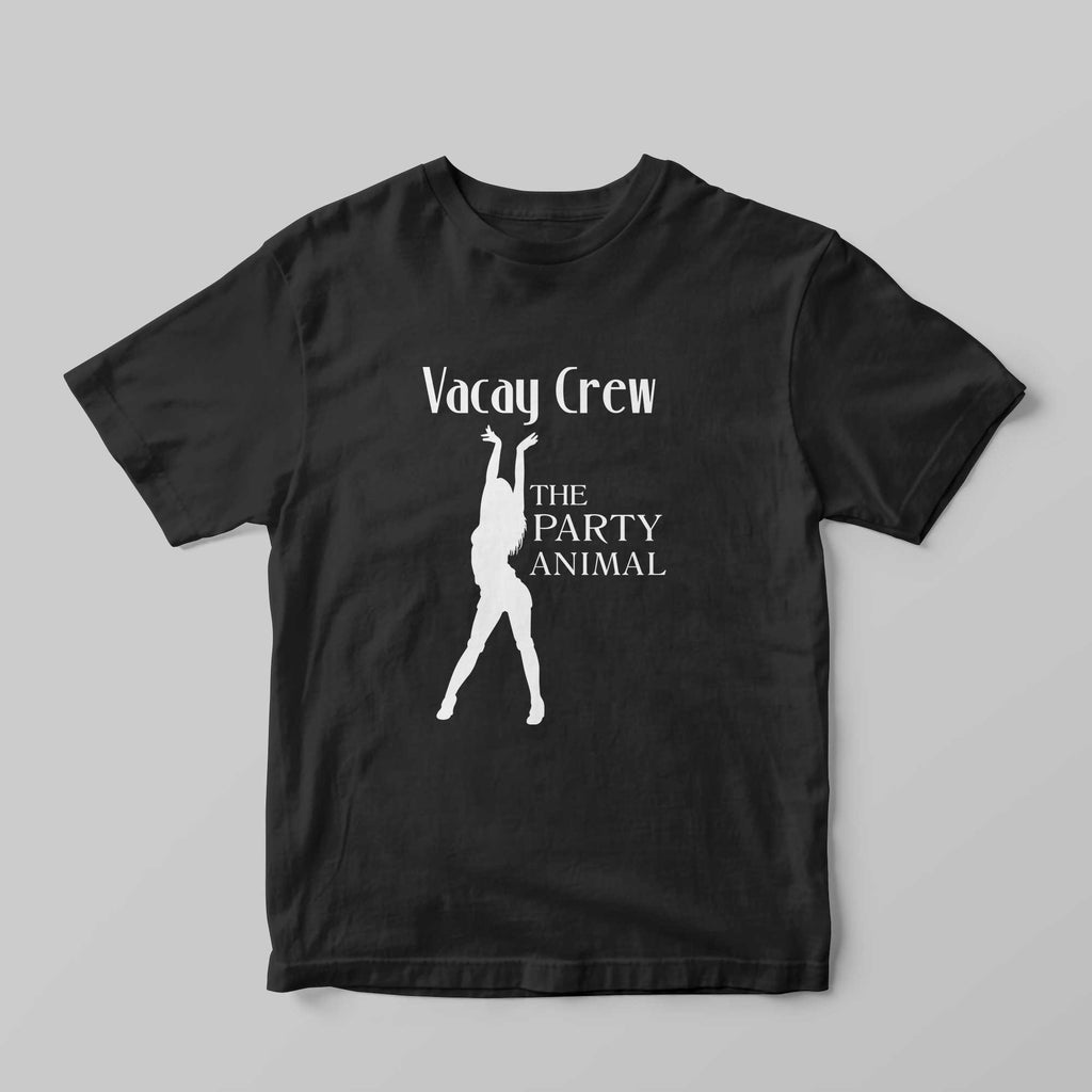 The Party Animal Vacay Crew T-Shirt - GOTShirts