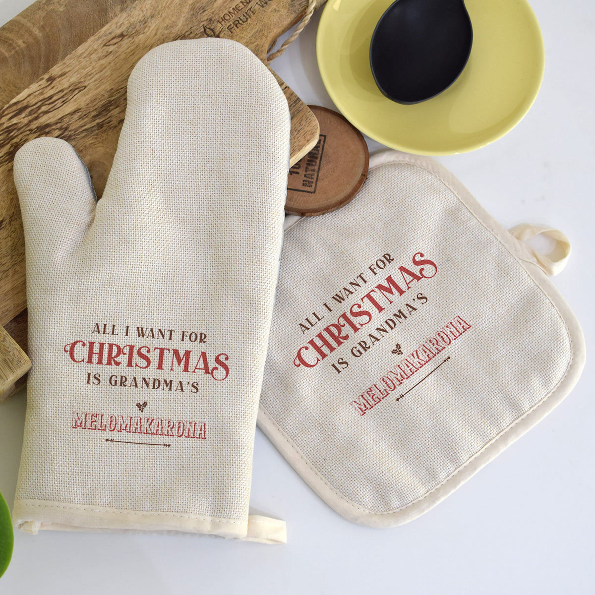 All I Want For Christmas - Oven Mitt & Pot Holder - GOTShirts