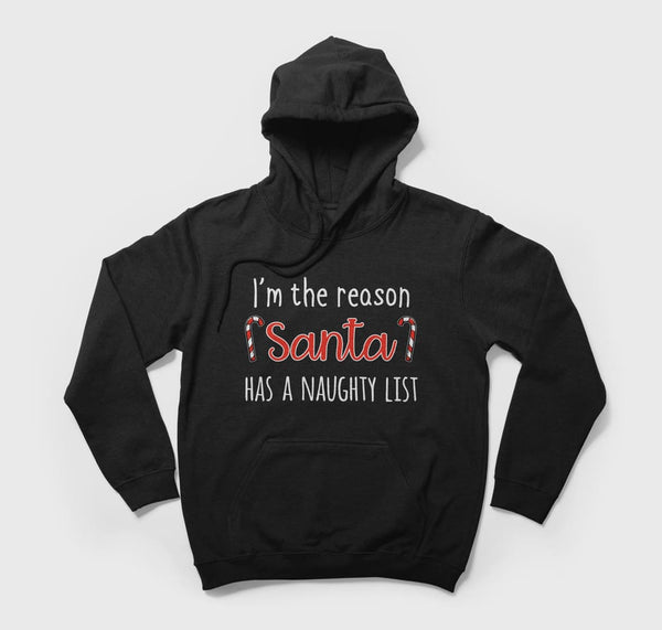 Reason Santa Has A Naughty List - Hoodie - GOTShirts