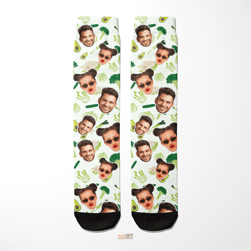 Vegetables Pattern - Socks - GOTShirts