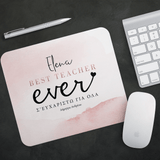 Best Teacher Ever - Mousepad - GOTShirts