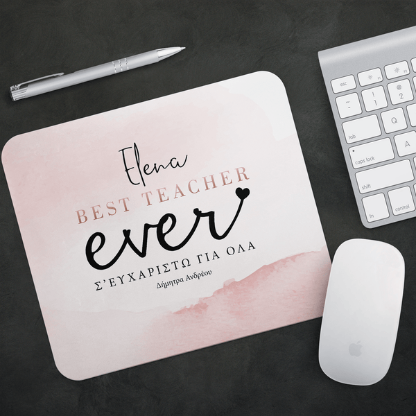 Best Teacher Ever - Mousepad - GOTShirts