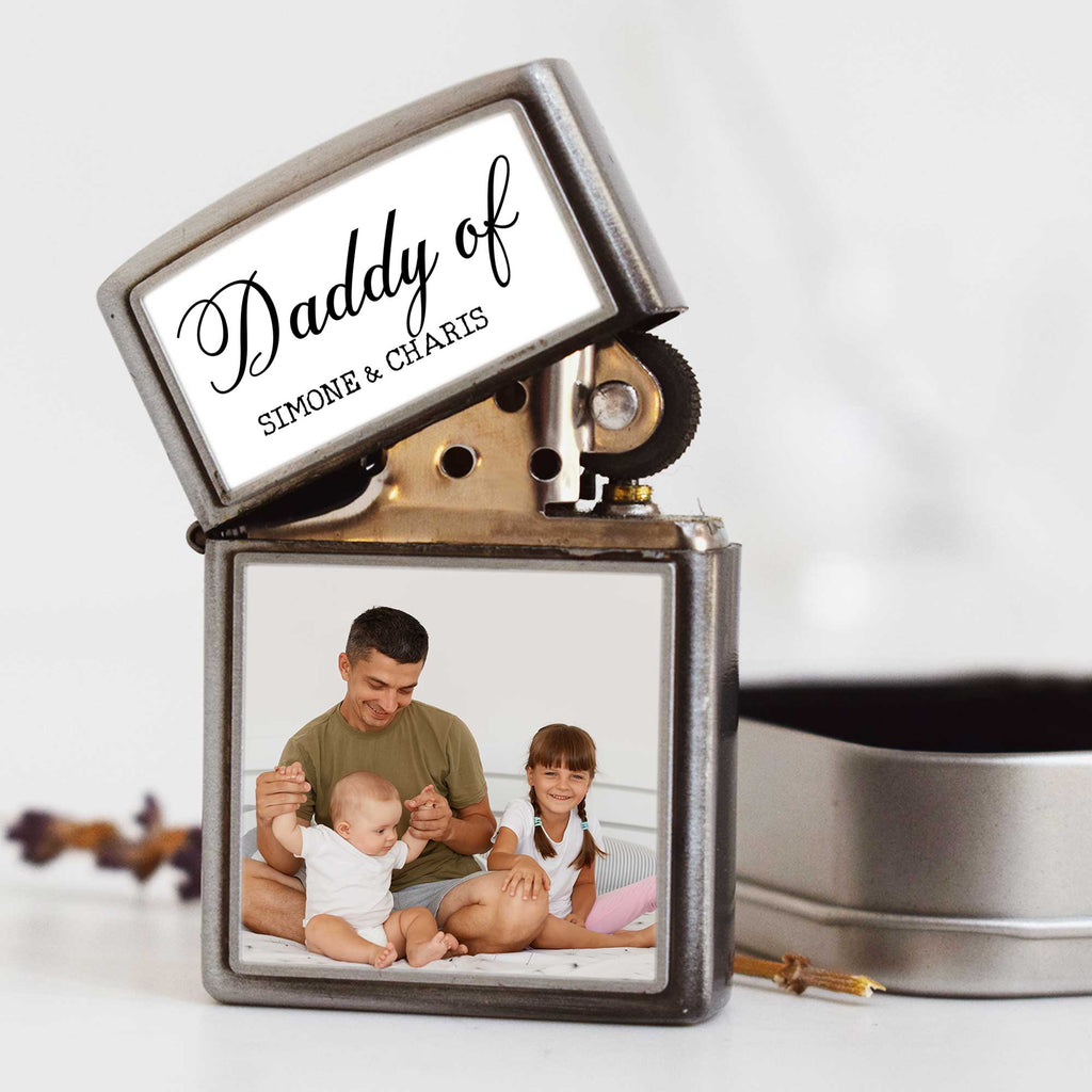 Our Daddy - Silver Metallic Lighter