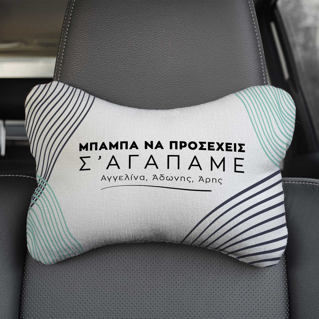 Dad Take Care, We Love You - Car Pillow