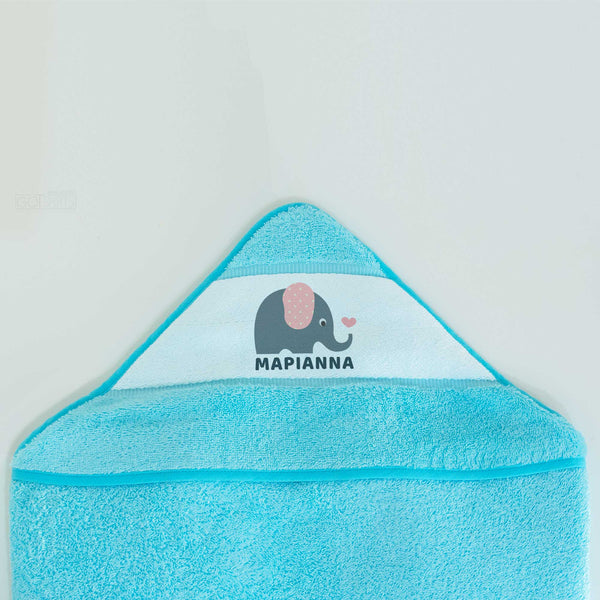 Pink Elephant - Baby Towel - GOTShirts