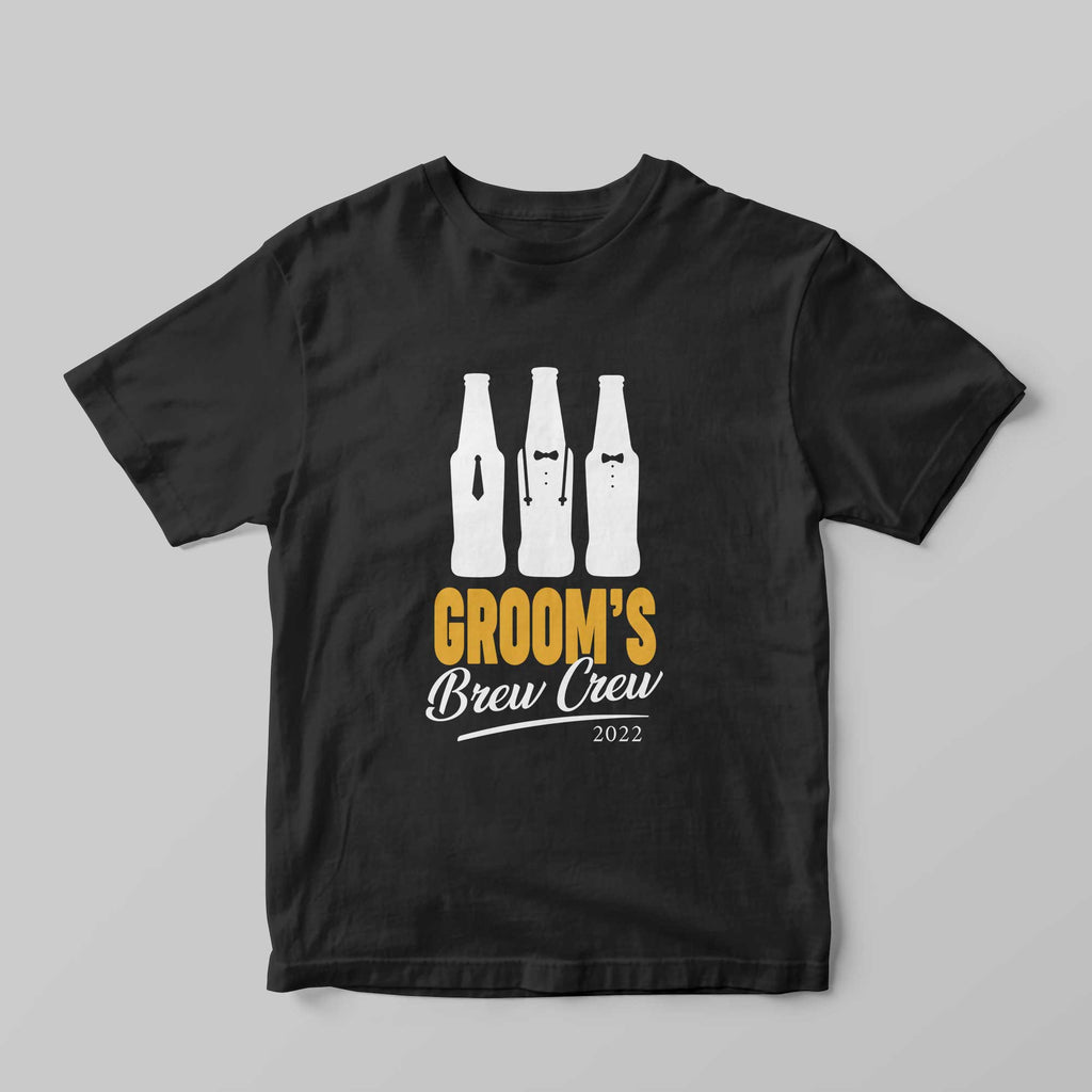 Groom's Brew Crew T-Shirt