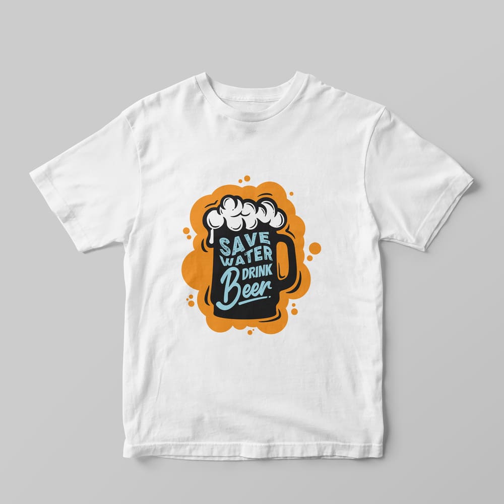Save Water, Drink Beer T-Shirt - GOTShirts