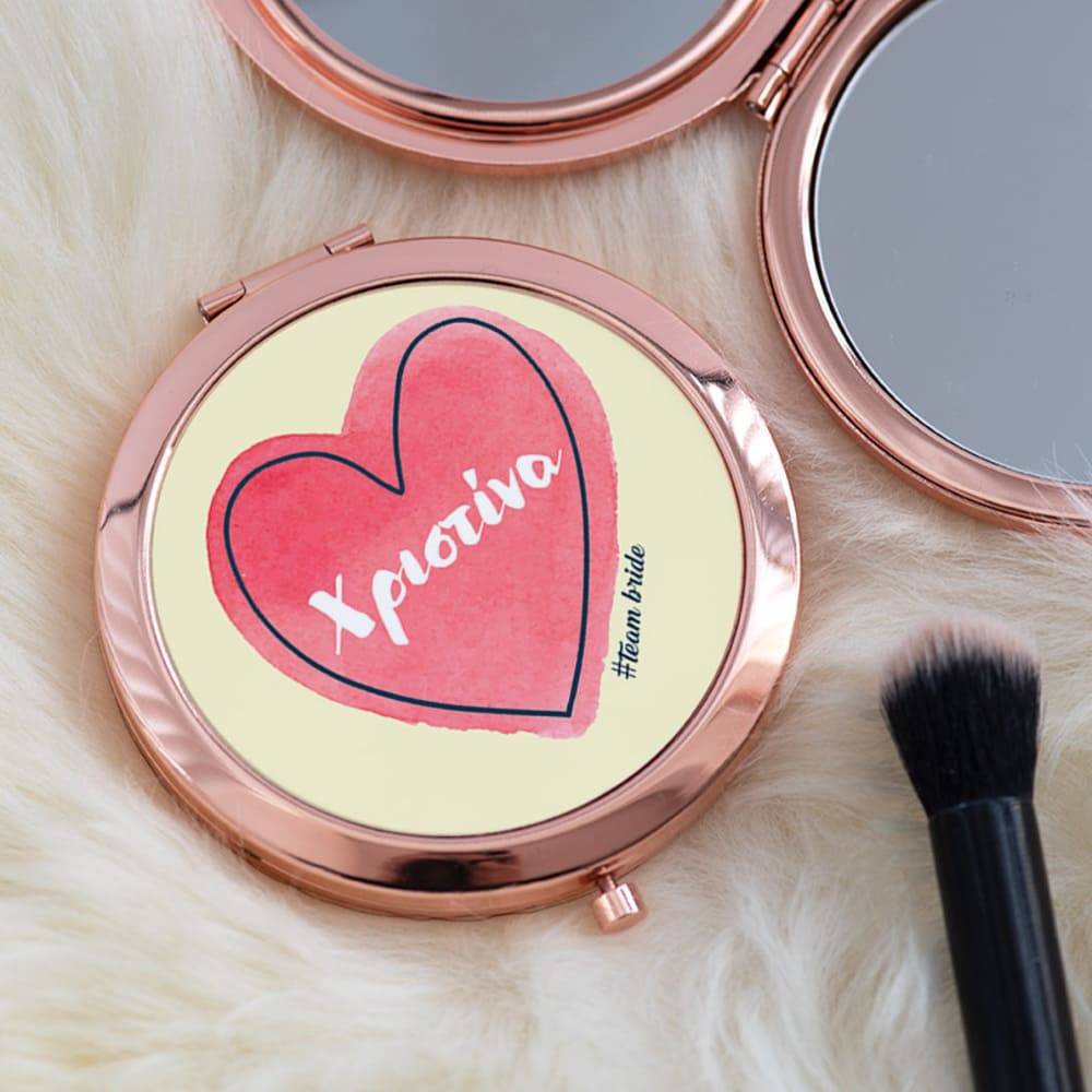 Red Heart - Compact Mirror - GOTShirts