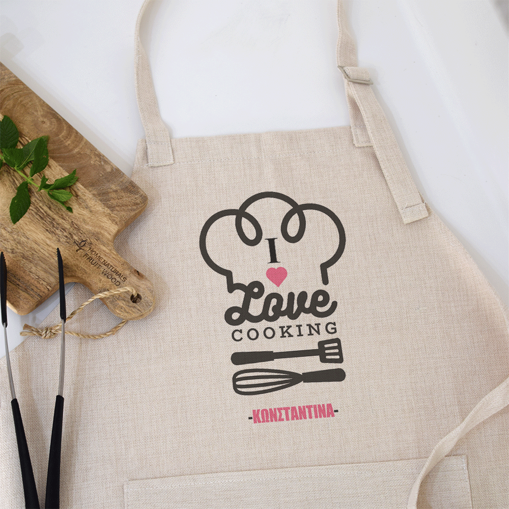 I love Cooking - Cooking Apron