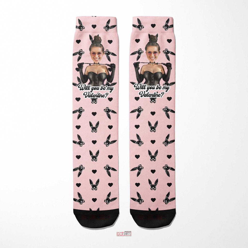 Will You Be My Valentine - Socks
