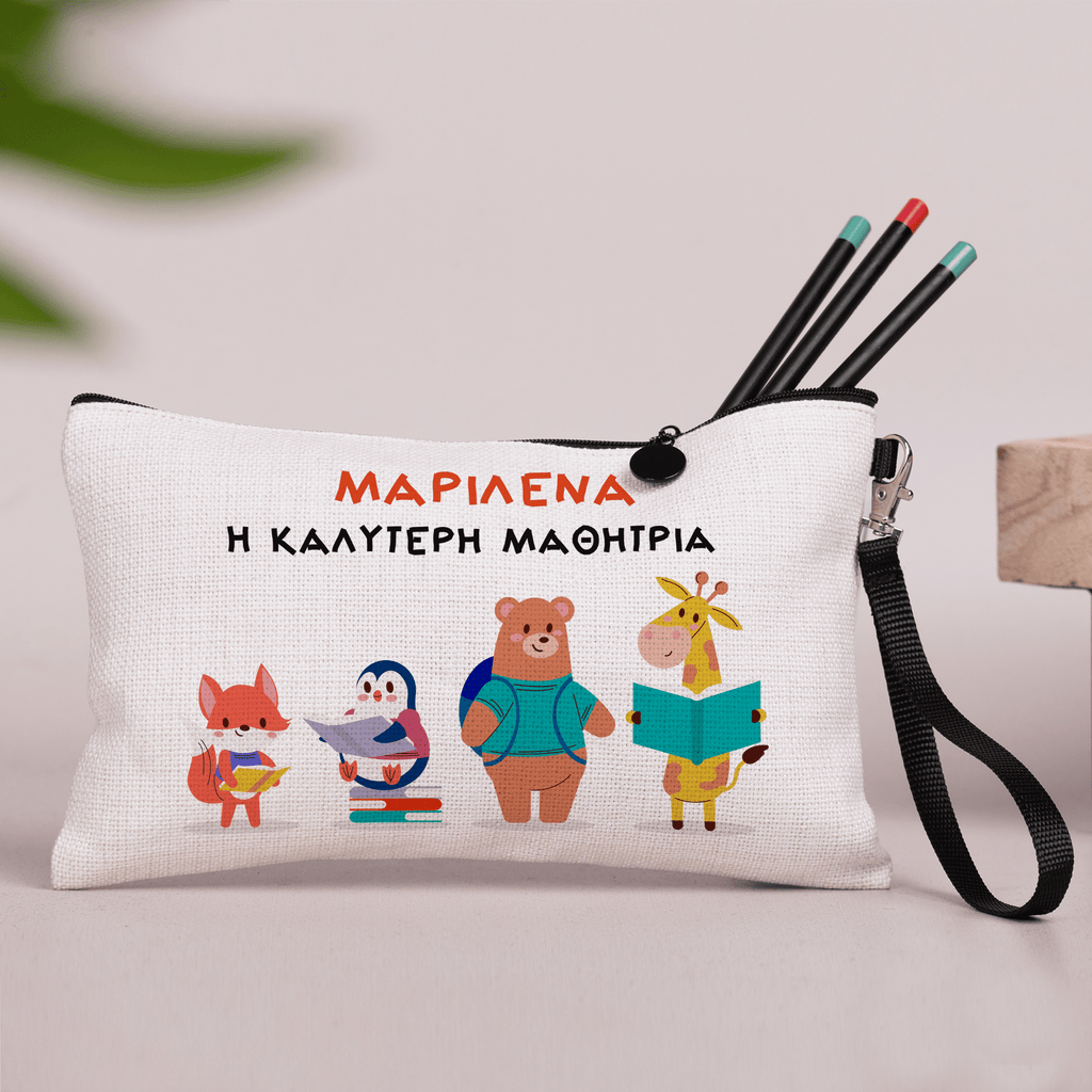 Best Student - Linen Pencil Case - GOTShirts