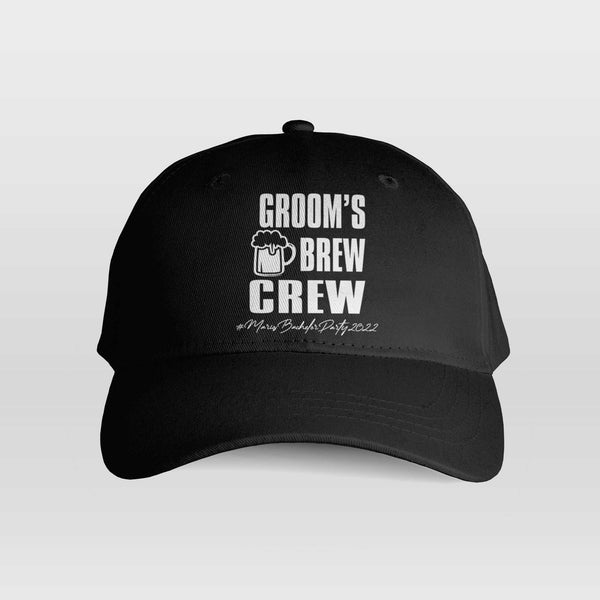 Groom's Crew Brew - Cap - GOTShirts