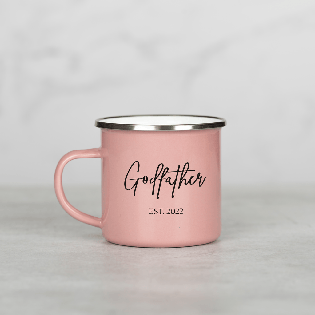 Estimated Godmother - Colored Enamel Stainless Steel Mug - GOTShirts